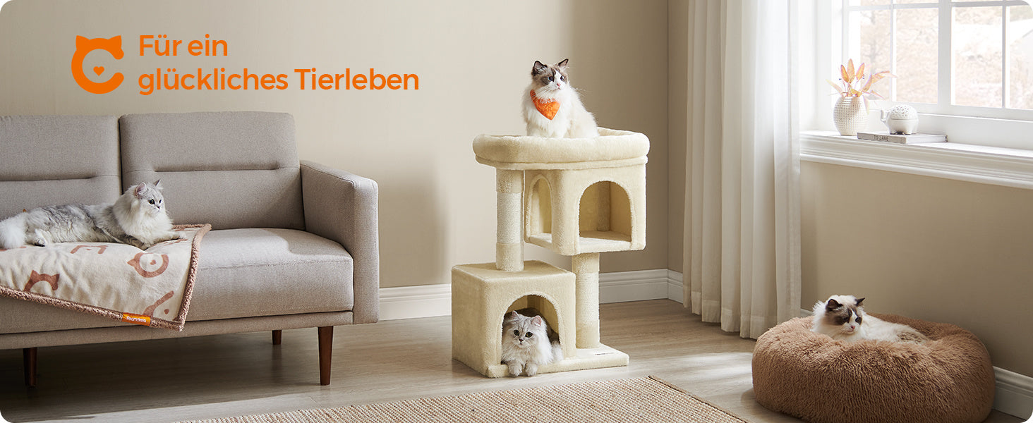 Katzen-Kratzbaum, 74 cm für Zuhause – Detailansicht 28