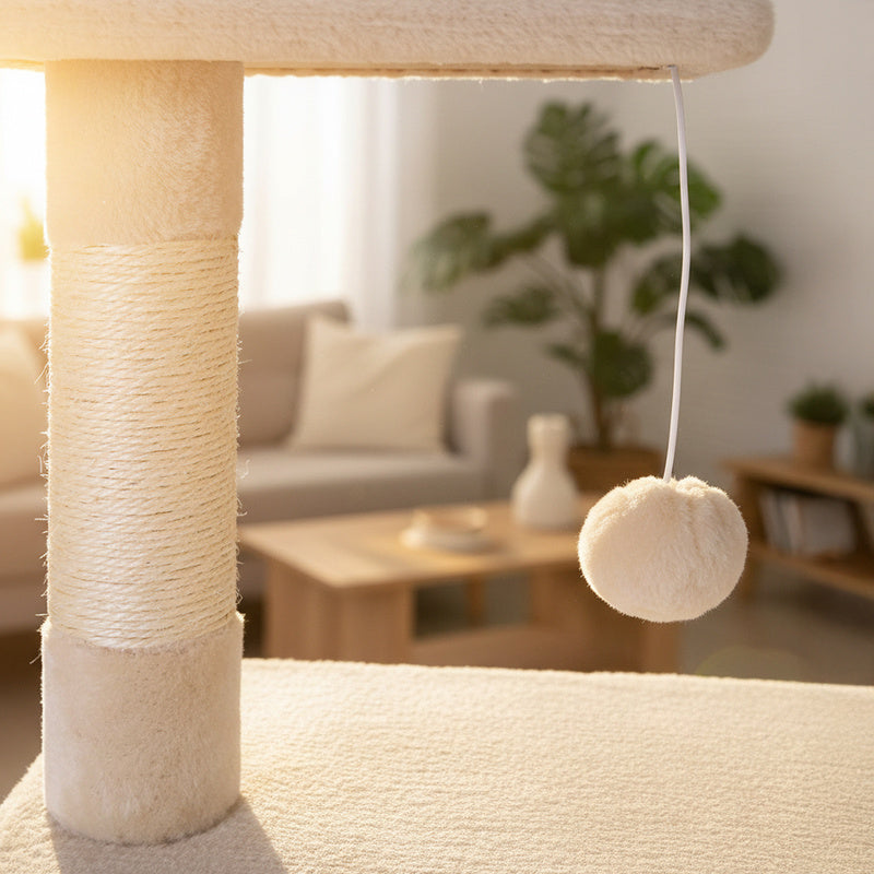 Katzen-Kratzbaum, 85 cm für Haustiere und Zuhause – Detailansicht 3