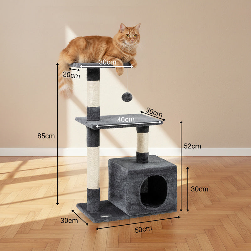 Katzen-Kratzbaum, 85 cm für Haustiere und Zuhause – Detailansicht 15