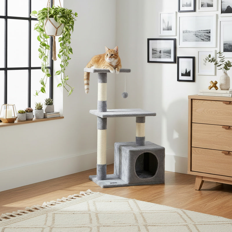 Katzen-Kratzbaum, 85 cm für Haustiere und Zuhause – Detailansicht 16