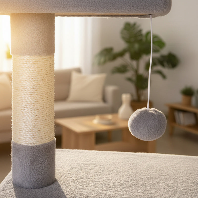 Katzen-Kratzbaum, 85 cm für Haustiere und Zuhause – Detailansicht 18
