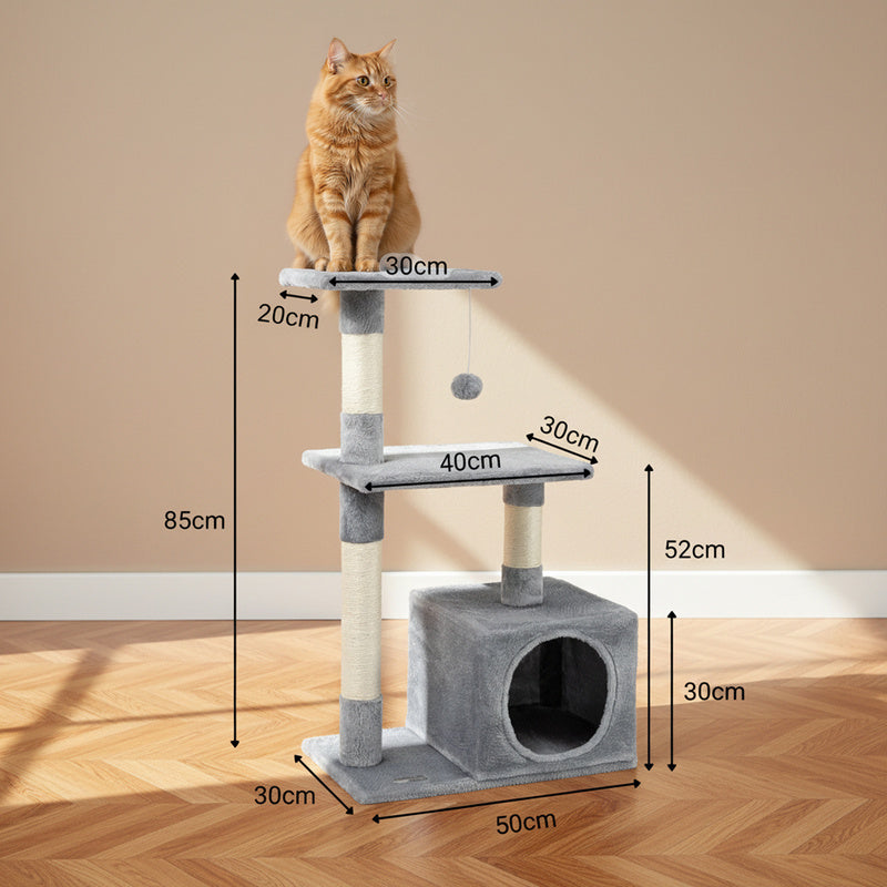 Katzen-Kratzbaum, 85 cm für Haustiere und Zuhause – Detailansicht 20