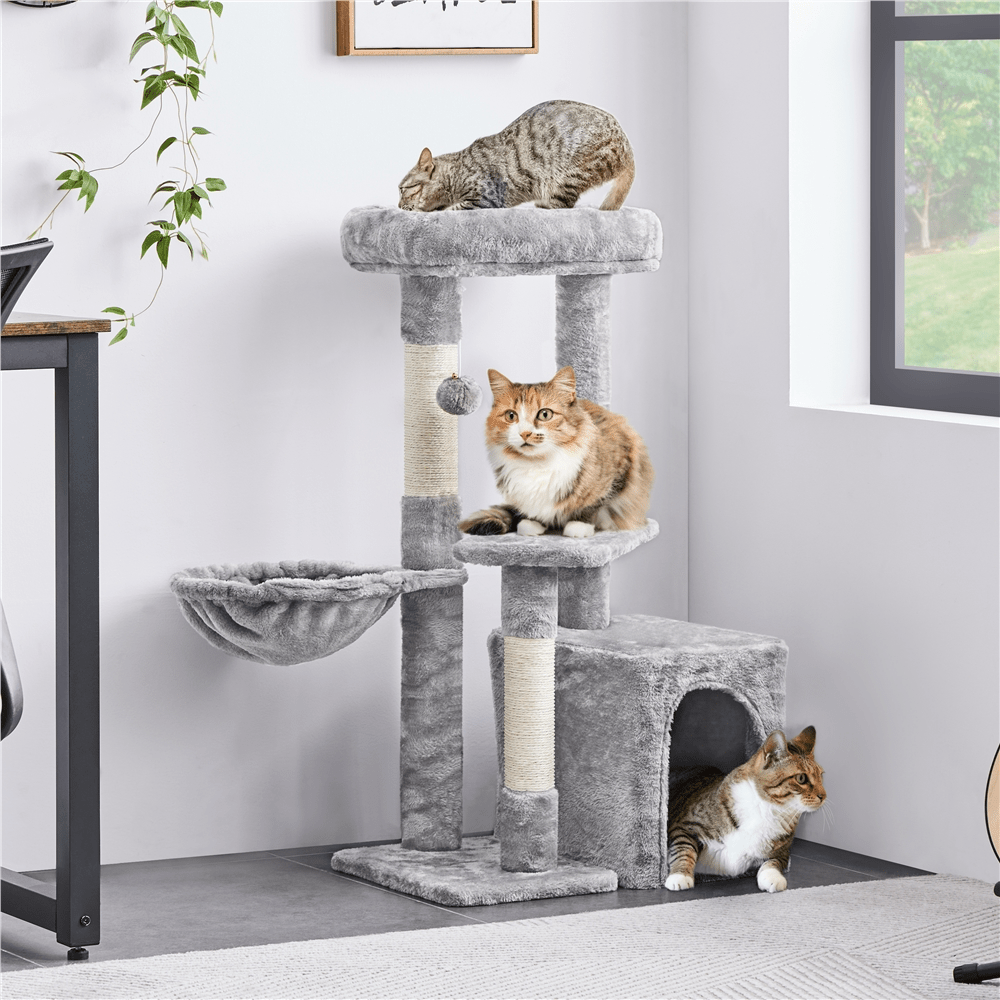 Katzen-Kratzbaum, 87 cm für Haustiere und Zuhause – Detailansicht 5