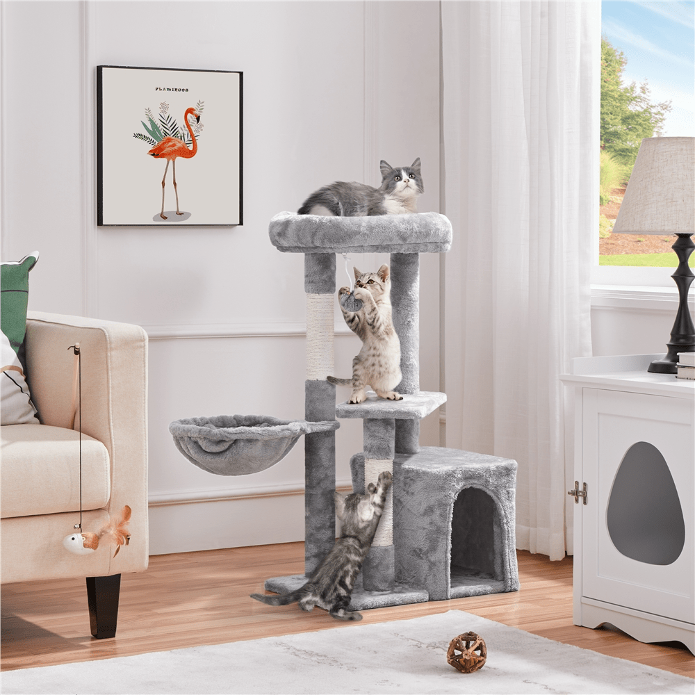 Katzen-Kratzbaum, 87 cm für Haustiere und Zuhause – Detailansicht 7