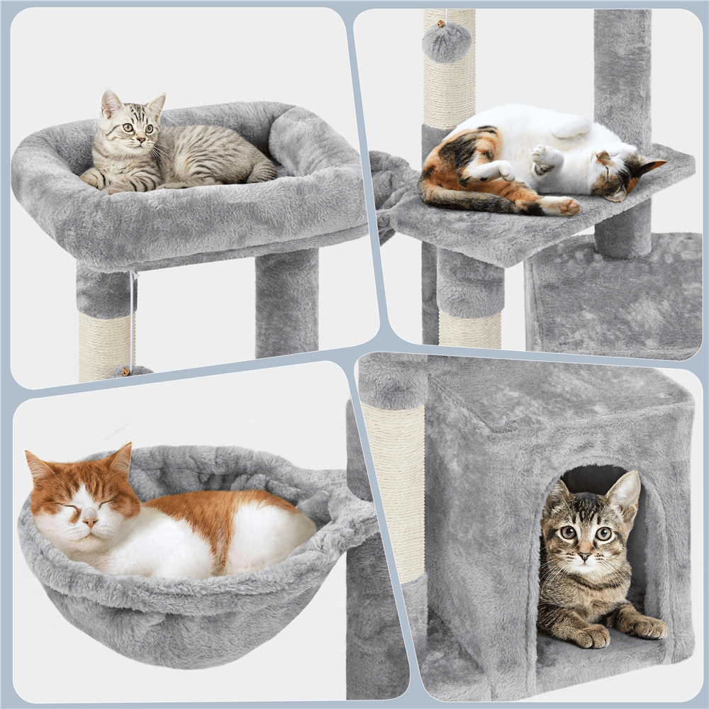 Katzen-Kratzbaum, 87 cm für Haustiere und Zuhause – Detailansicht 8