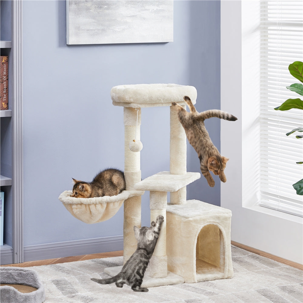 Katzen-Kratzbaum, 87 cm für Haustiere und Zuhause – Detailansicht 10