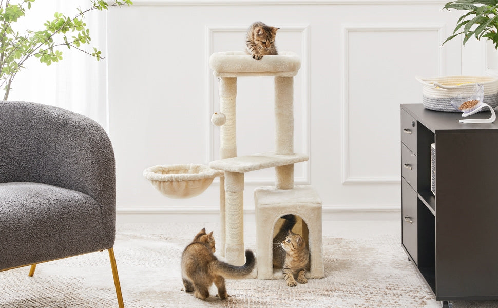 Katzen-Kratzbaum, 87 cm für Haustiere und Zuhause – Detailansicht 21