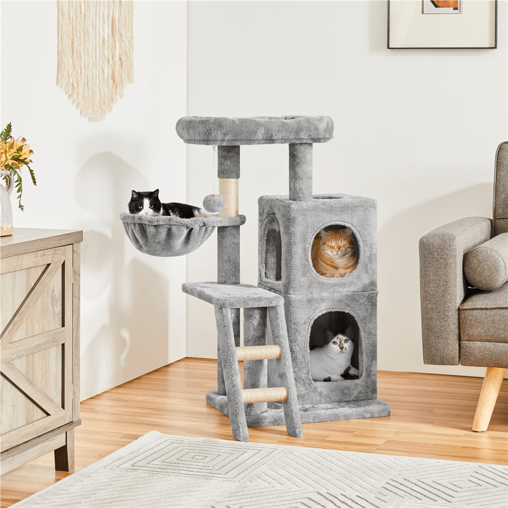 Katzen-Kratzbaum, 94 cm für Haustiere und Zuhause – Detailansicht 2