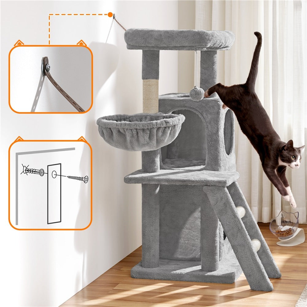 Katzen-Kratzbaum, 94 cm für Haustiere und Zuhause – Detailansicht 6