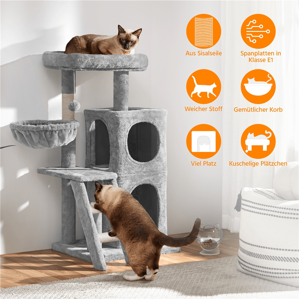 Katzen-Kratzbaum, 94 cm für Haustiere und Zuhause – Detailansicht 7