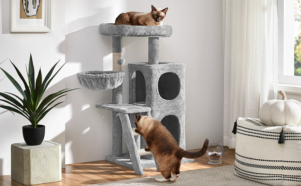 Katzen-Kratzbaum, 94 cm für Haustiere und Zuhause – Detailansicht 11