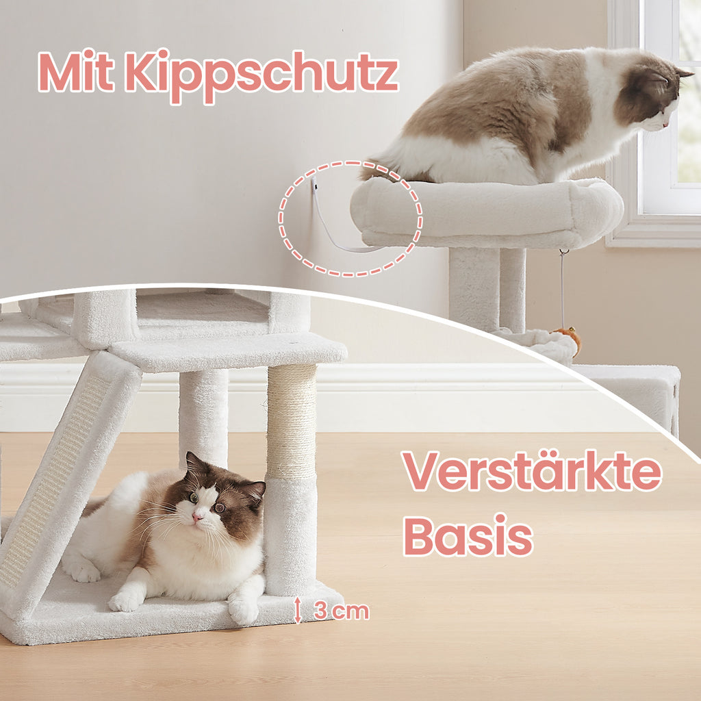 Katzen-Kratzbaum, 96 cm für Haustiere und Zuhause – Detailansicht 9