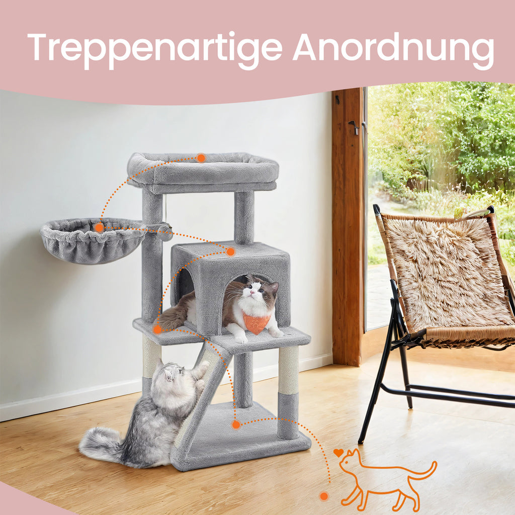 Katzen-Kratzbaum, 96 cm für Haustiere und Zuhause – Detailansicht 17
