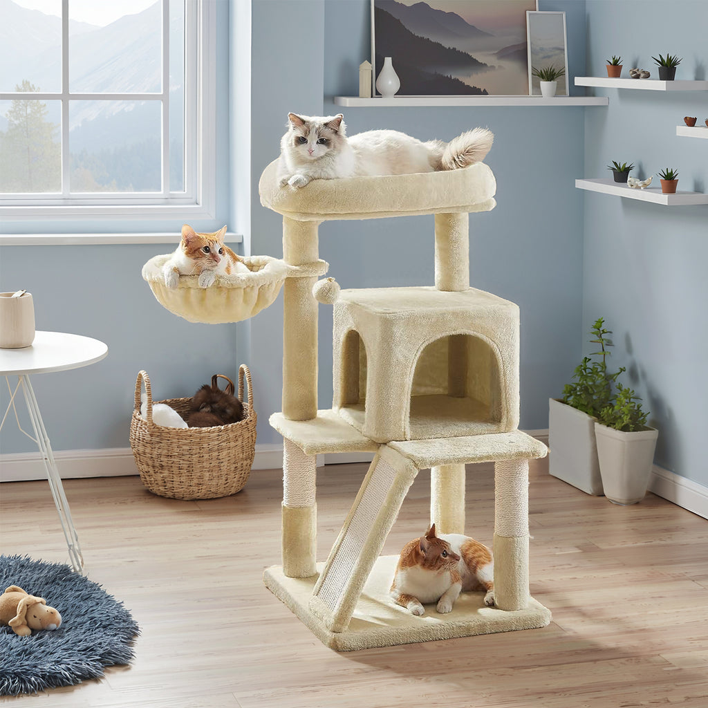 Katzen-Kratzbaum, 96 cm für Haustiere und Zuhause – Detailansicht 32
