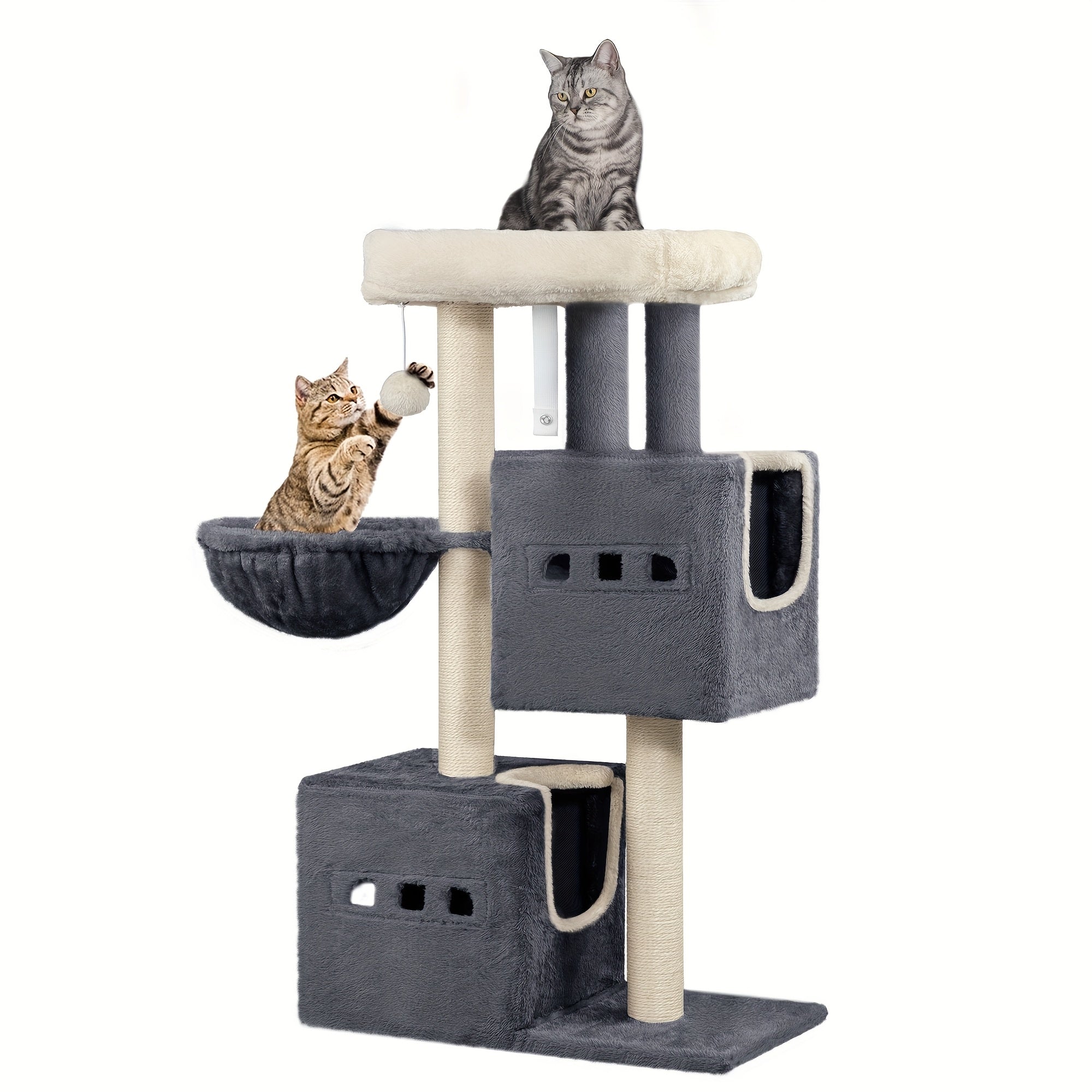 Katzen-Kratzbaum, 98 cm für Haustiere und Zuhause – Detailansicht 17