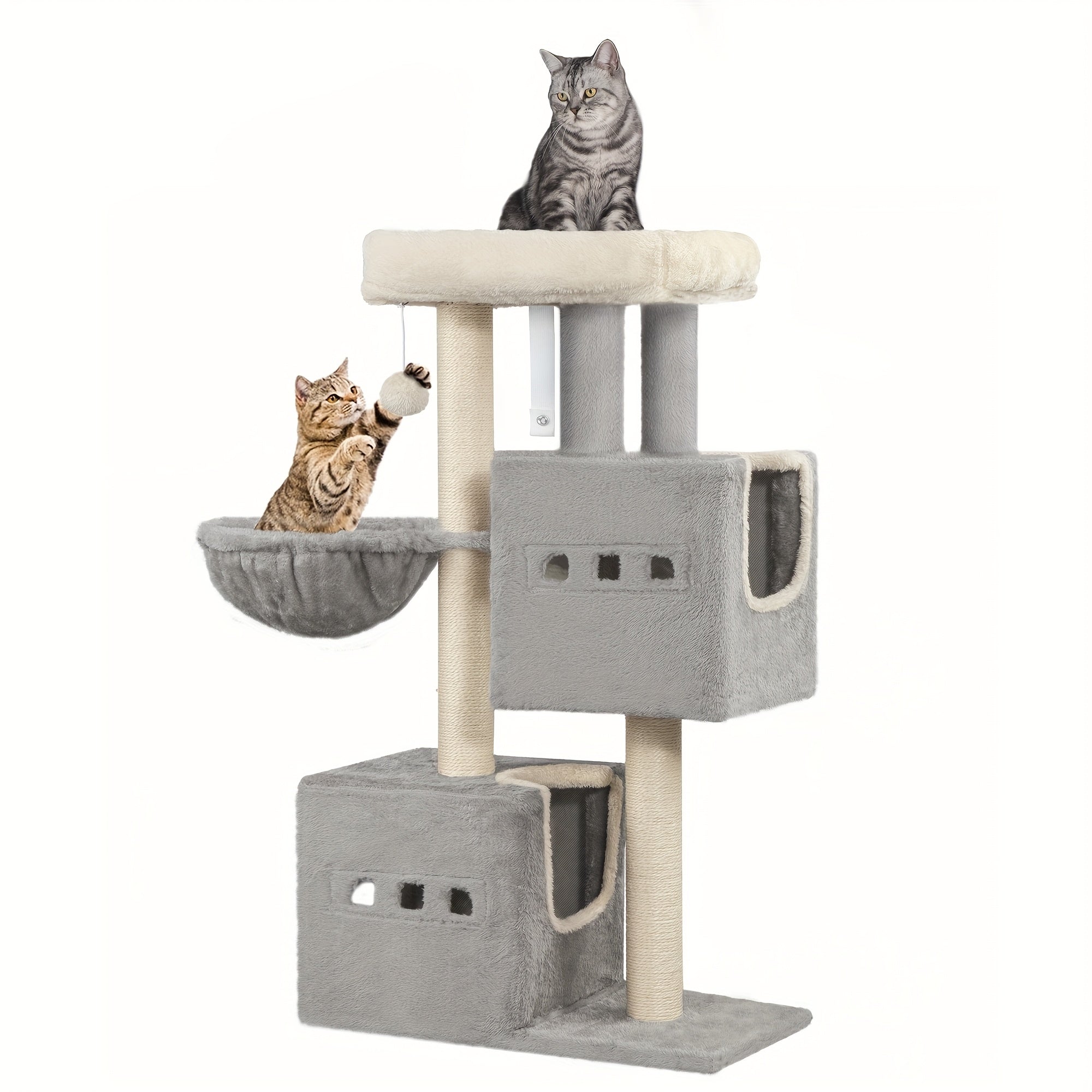 Katzen-Kratzbaum, 98cm für Haustiere und Zuhause – Detailansicht 6