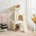 Katzen-Kratzbaum, Beige für Haustiere und Zuhause – Detailansicht 3