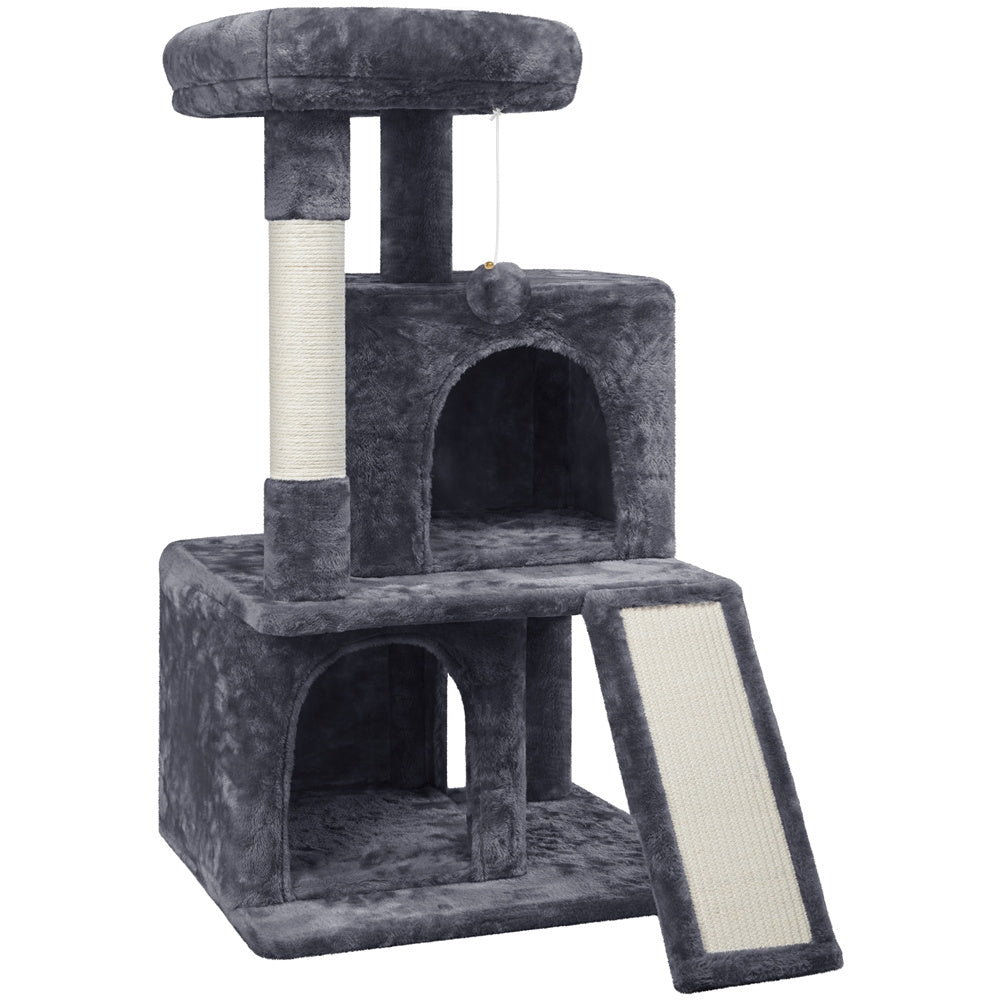 Katzen-Kratzbaum, Beige für Haustiere und Zuhause – Detailansicht 7