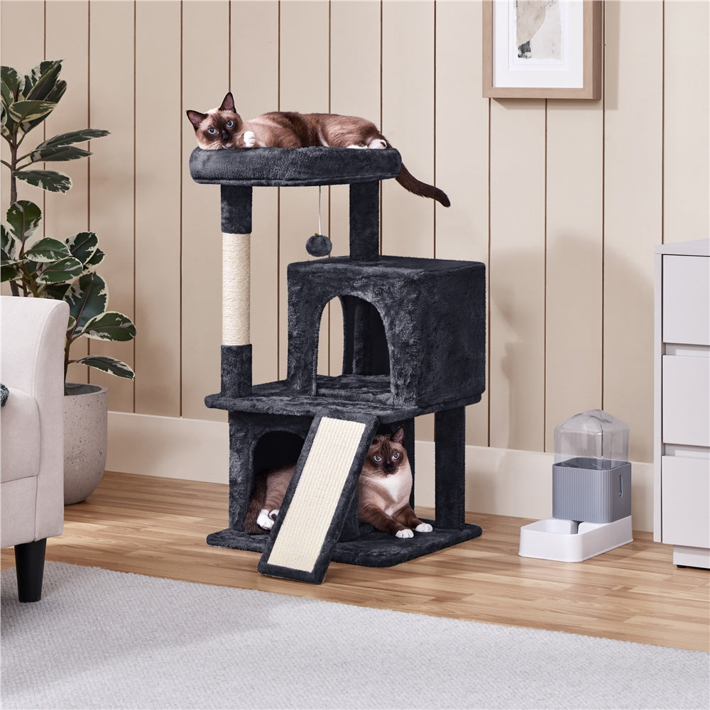Katzen-Kratzbaum, Beige für Haustiere und Zuhause – Detailansicht 19