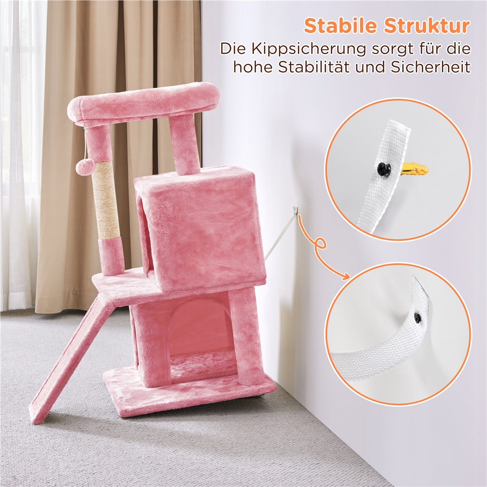 Katzen-Kratzbaum, Beige für Haustiere und Zuhause – Detailansicht 26