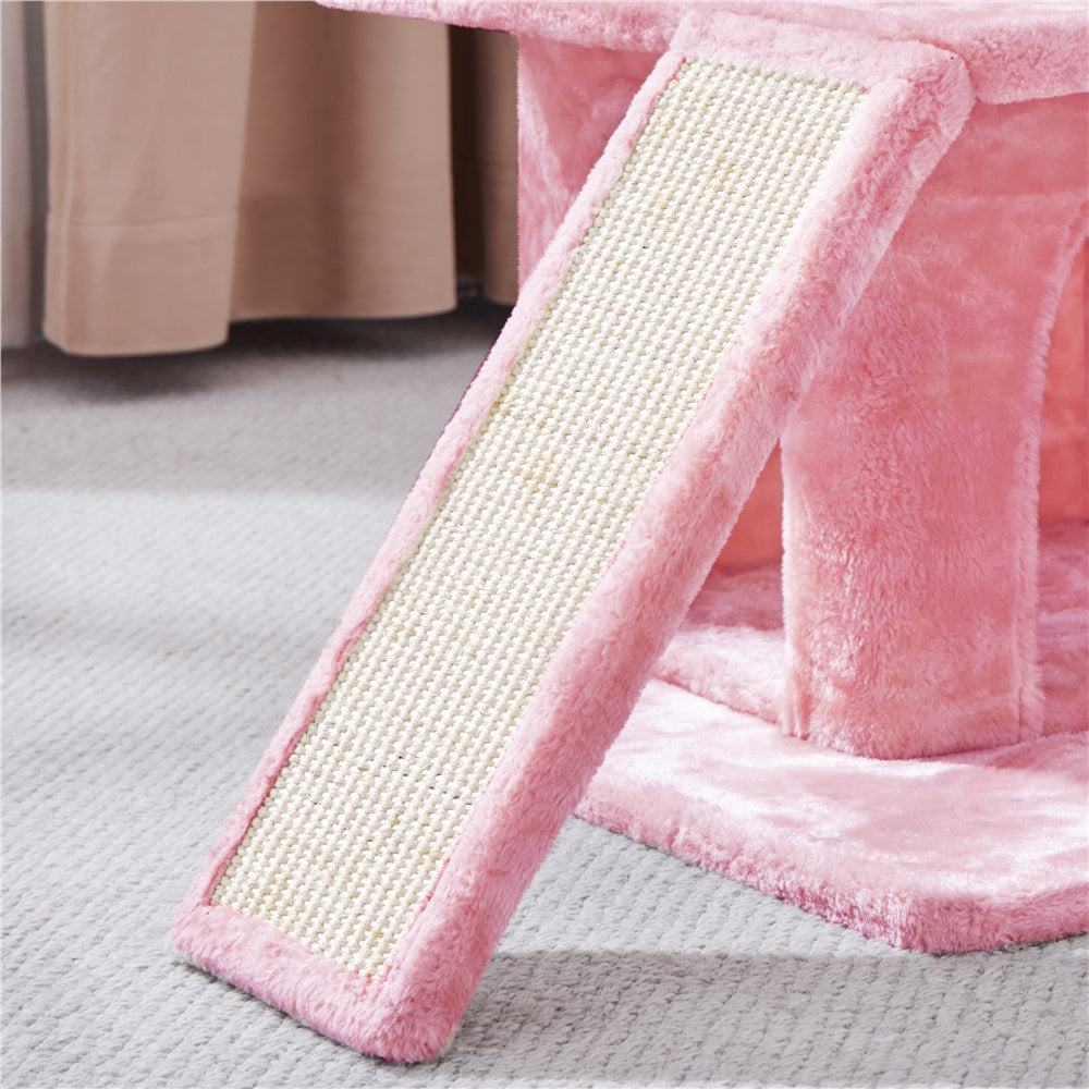 Katzen-Kratzbaum, Beige für Haustiere und Zuhause – Detailansicht 36