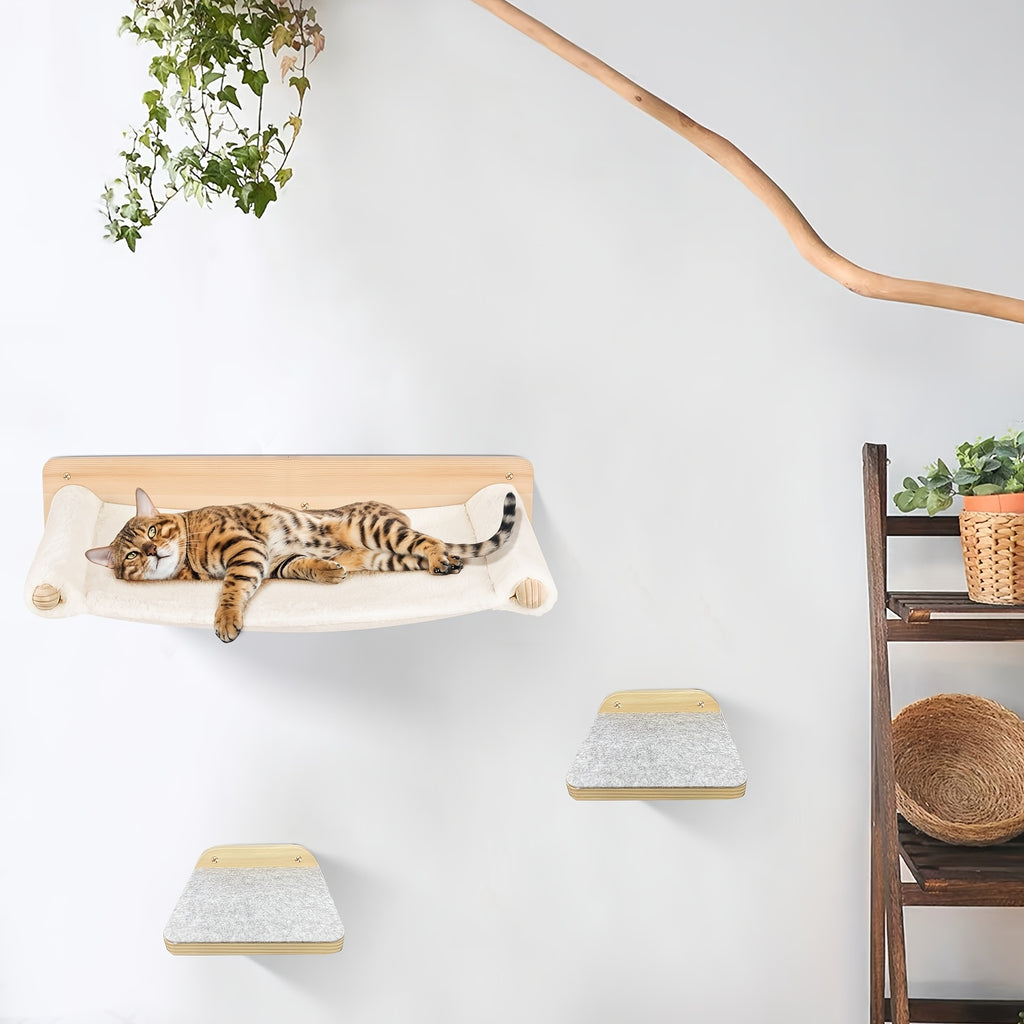 Katzen-Kratzbaum, Wood für Schlafzimmer und Bett – Detailansicht 2
