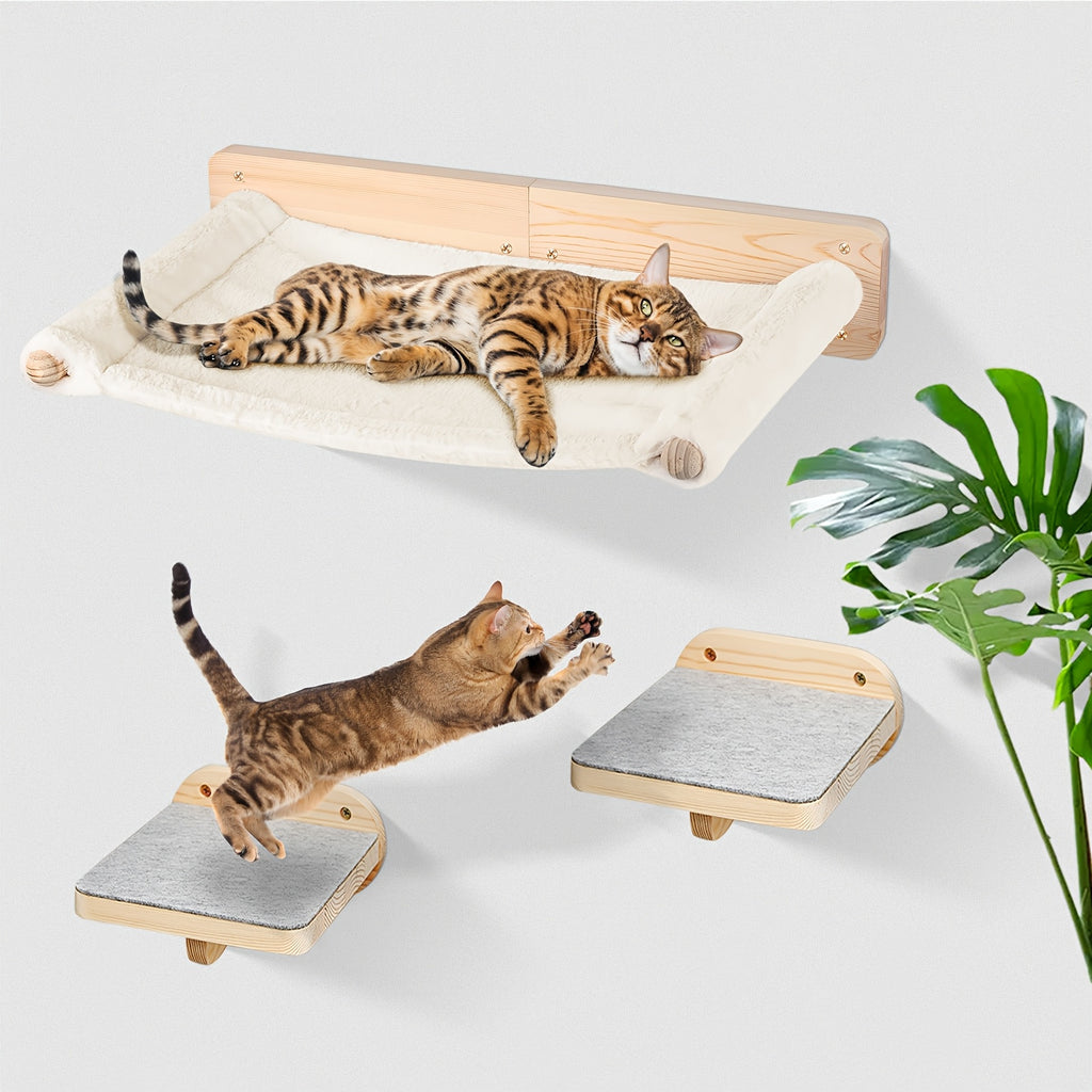 Katzen-Kratzbaum, Wood für Schlafzimmer und Bett – Detailansicht 3