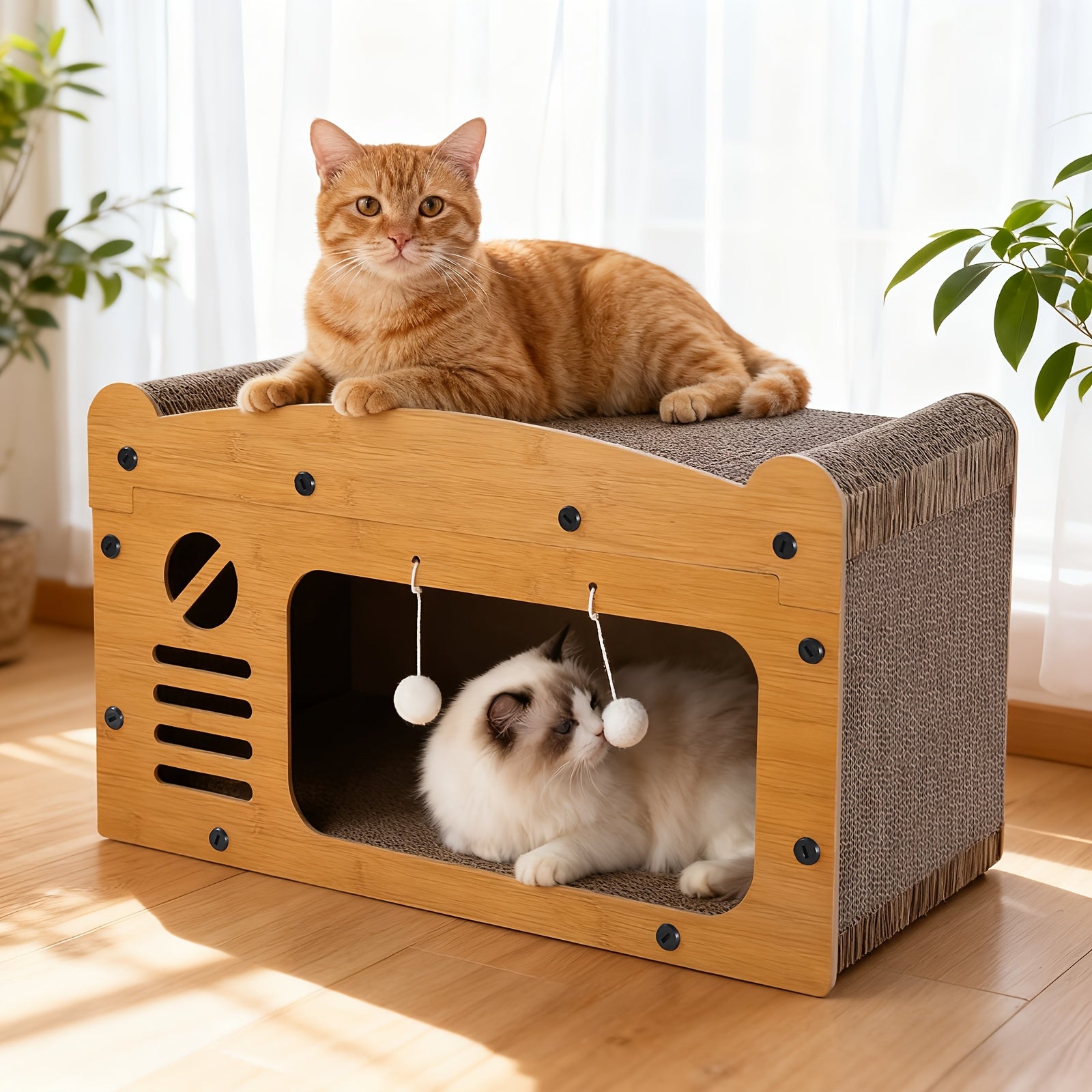 Katzen-Kratzbrett, 11 kg für Schlafzimmer und Bett – Detailansicht 3