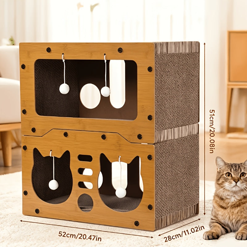 Katzen-Kratzbrett, 11 kg für Schlafzimmer und Bett – Detailansicht 6