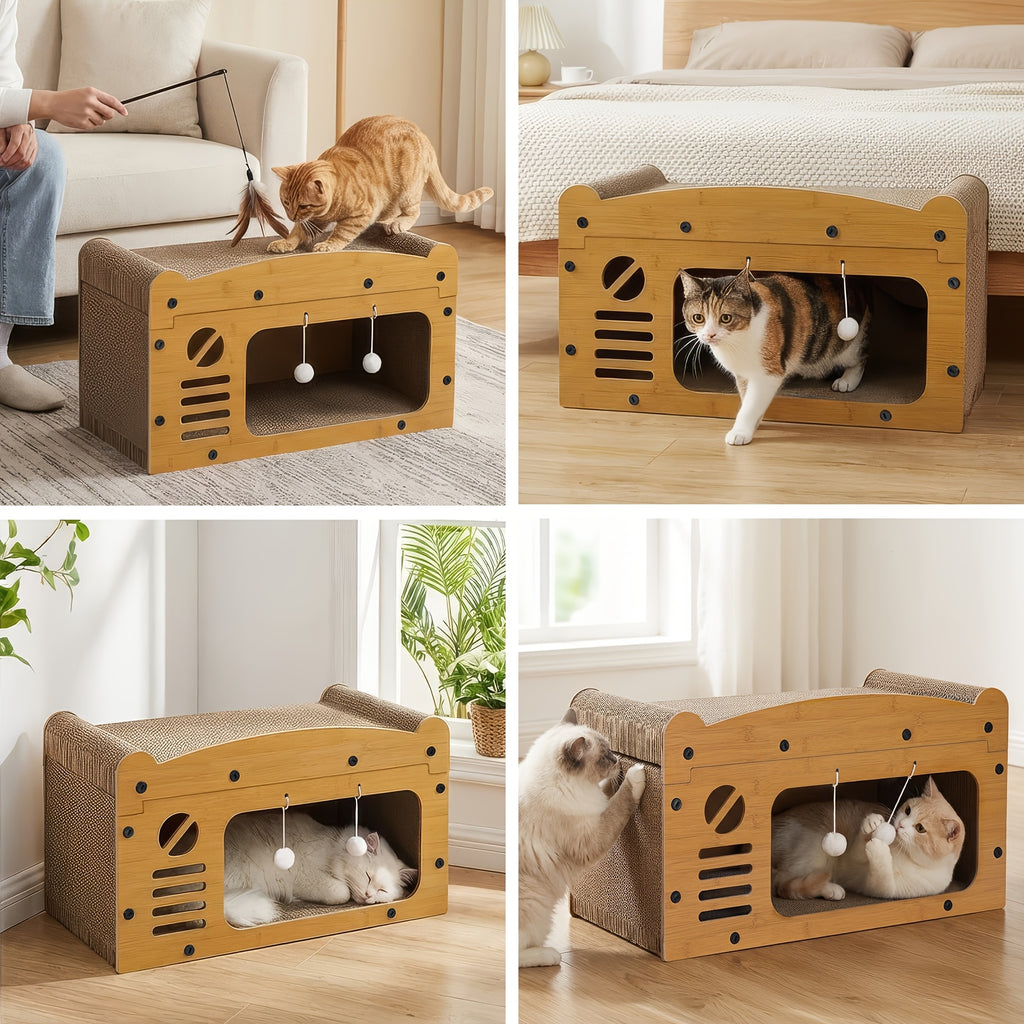 Katzen-Kratzbrett, 11 kg für Schlafzimmer und Bett – Detailansicht 10