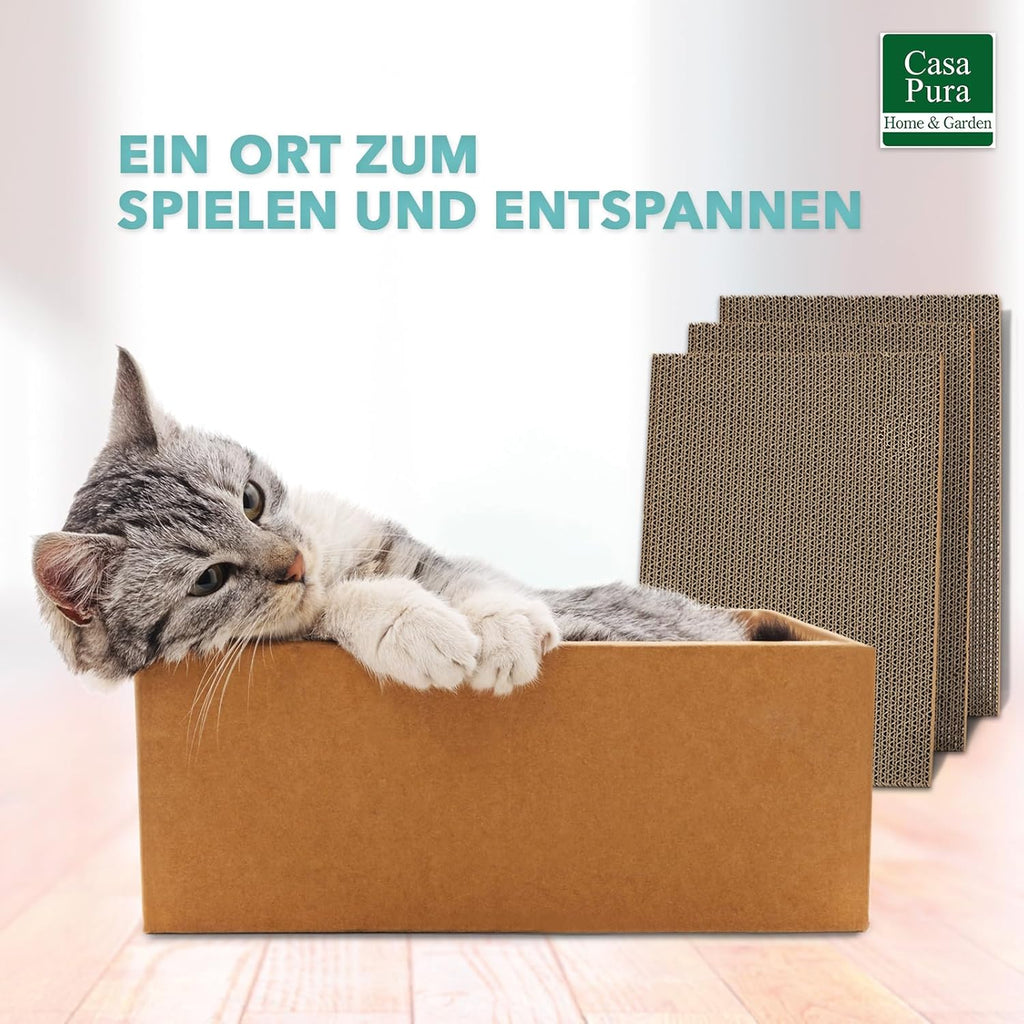 Katzen-Kratzbrett, Wie gezeigt für Haustiere und Zuhause – Detailansicht 4