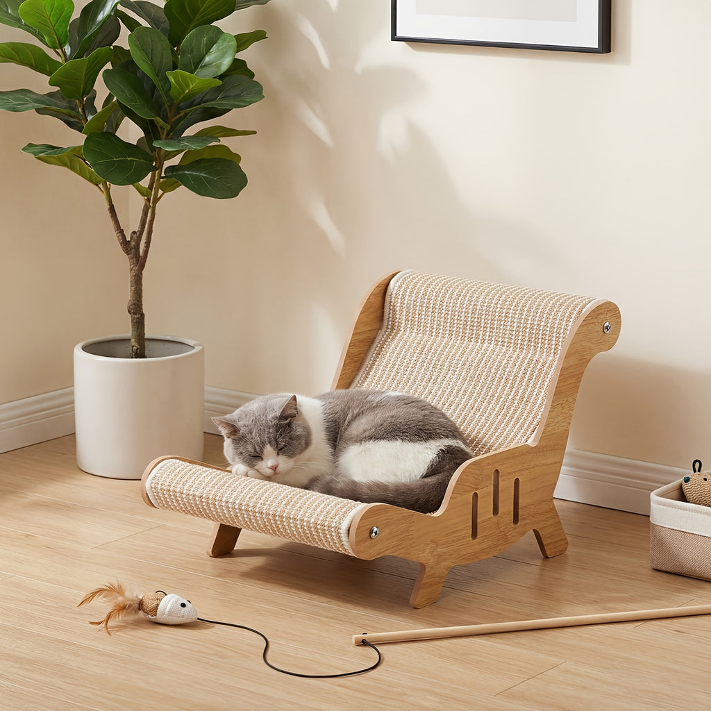 Katzen-Kratzsofa, Katzenkratzschrauber senden für Schlafzimmer und erholsamen Schlaf – Detailansicht 3