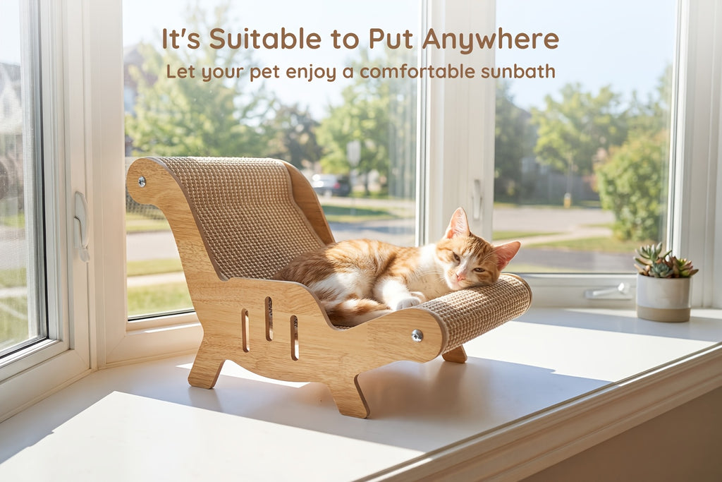 Katzen-Kratzsofa, Katzenkratzschrauber senden für Schlafzimmer und erholsamen Schlaf – Detailansicht 9