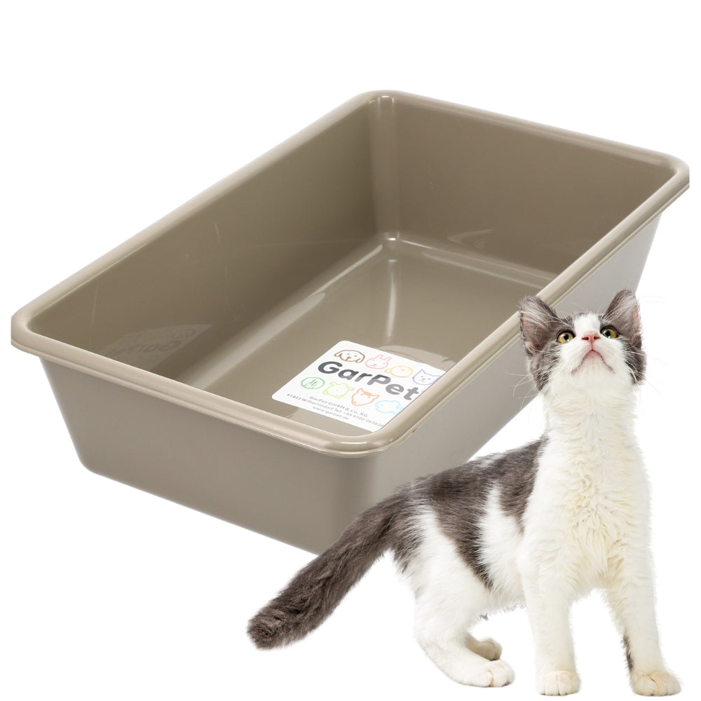 Katzenklo ohne Deckel, Mittel für Haustiere und Zuhause – Hauptansicht