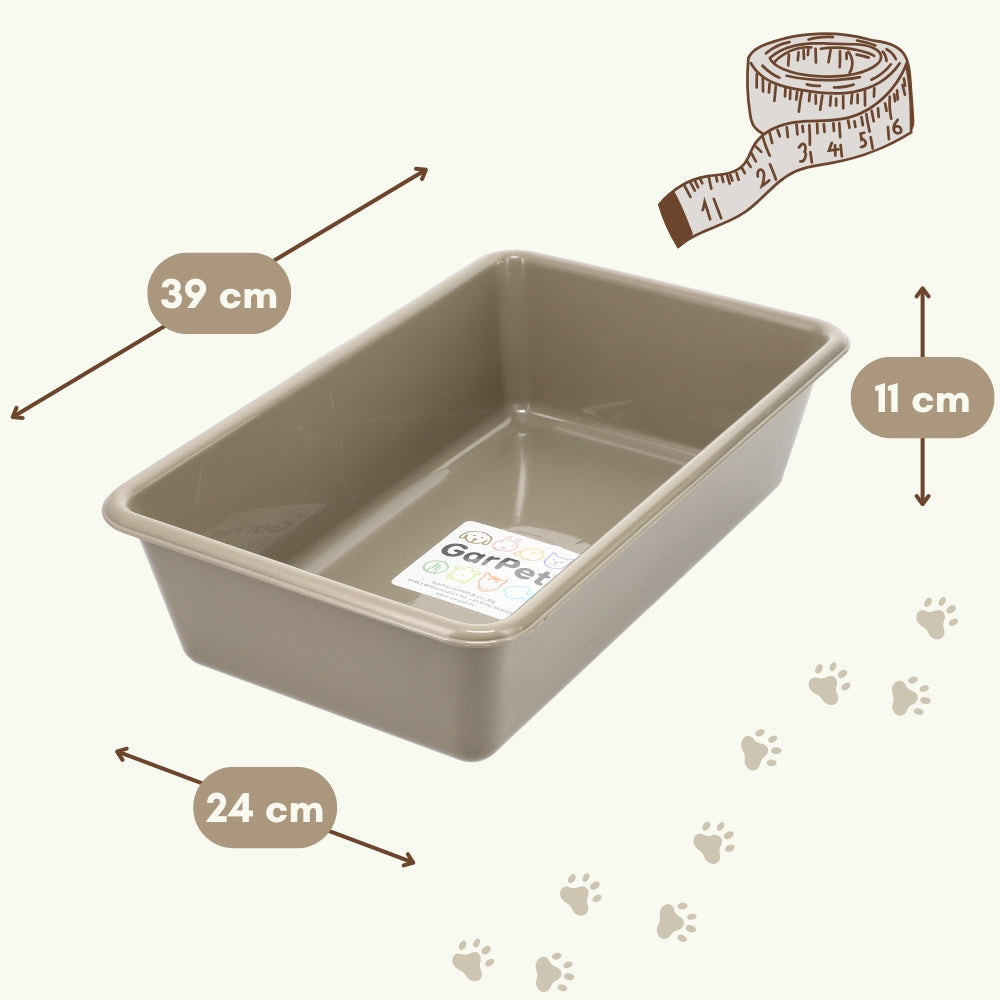 Katzenklo ohne Deckel, Mittel für Haustiere und Zuhause – Detailansicht 4