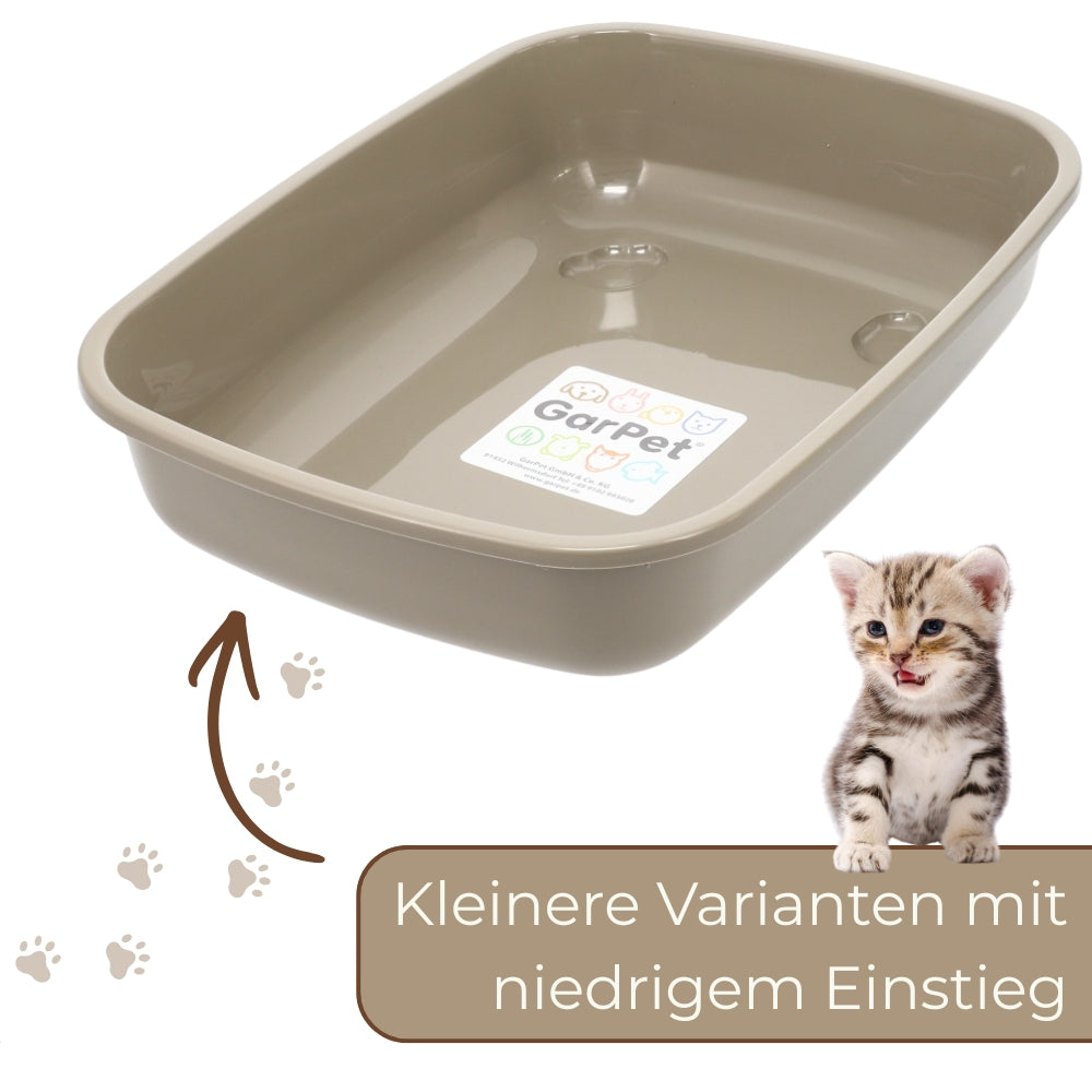 Katzenklo ohne Deckel, Mittel für Haustiere und Zuhause – Detailansicht 8