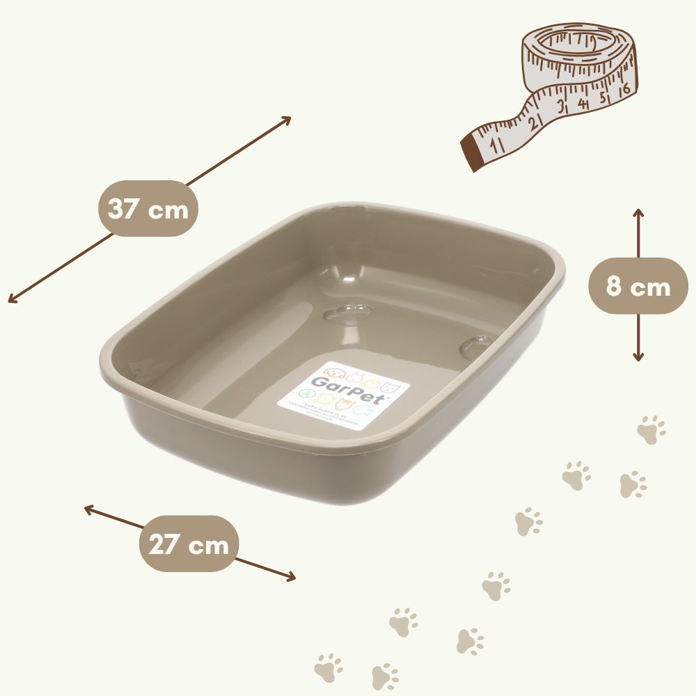 Katzenklo ohne Deckel, Mittel für Haustiere und Zuhause – Detailansicht 9