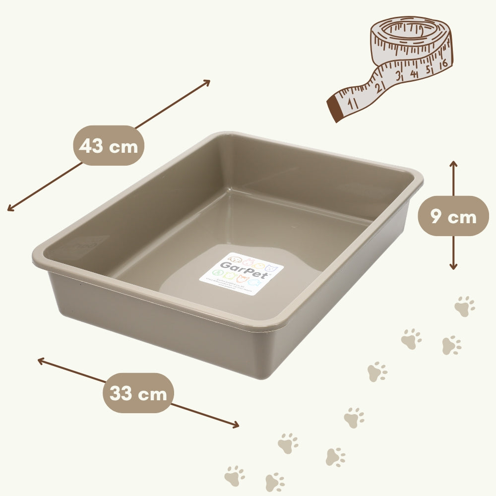 Katzenklo ohne Deckel, Mittel für Haustiere und Zuhause – Detailansicht 11