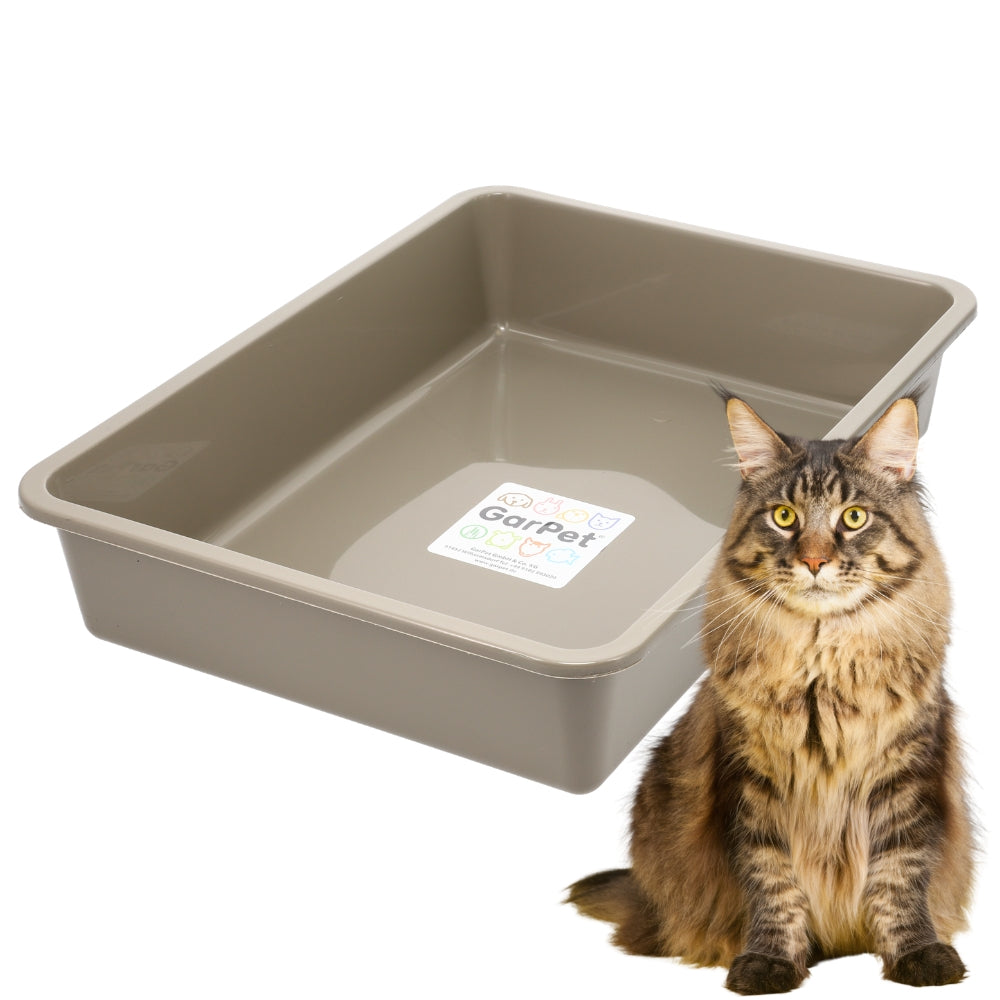 Katzenklo ohne Deckel, Mittel für Haustiere und Zuhause – Detailansicht 12