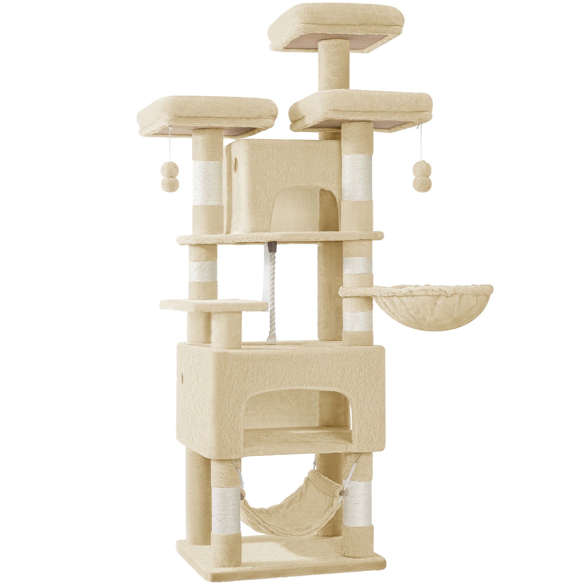 Katzenturm, 176 cm für Haustiere und Zuhause – Detailansicht 4