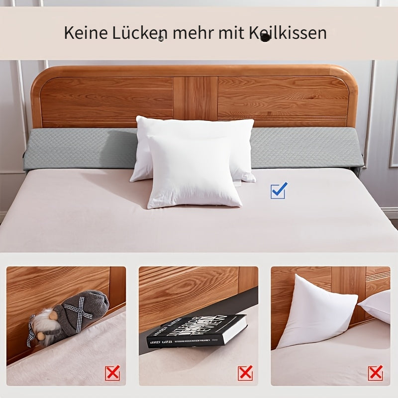 Keilkissen, Weiss für Schlafzimmer und erholsamen Schlaf – Hauptansicht