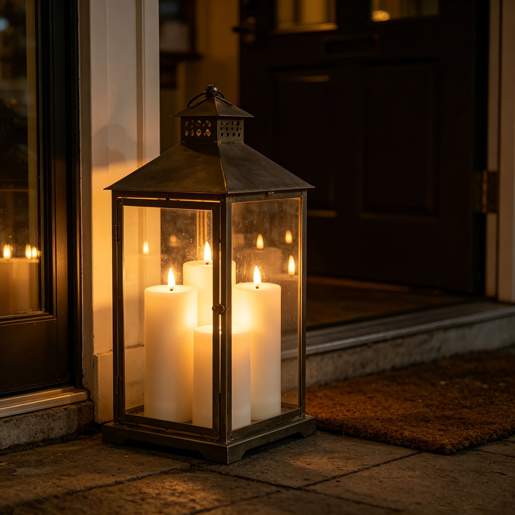 Kerzen, Weiß für Bett und Schlafzimmer – Detailansicht 6