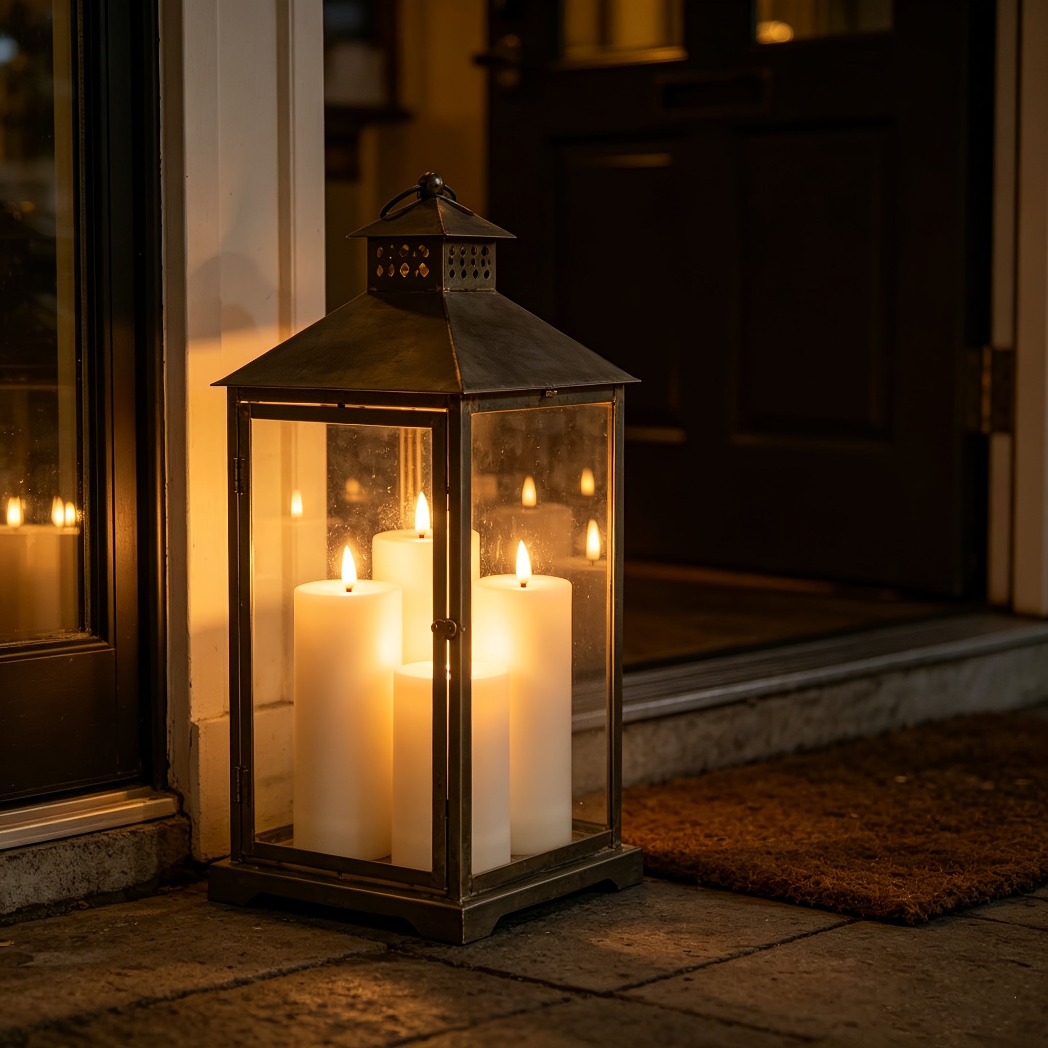 Kerzen, Weiß für Bett und Schlafzimmer – Detailansicht 6