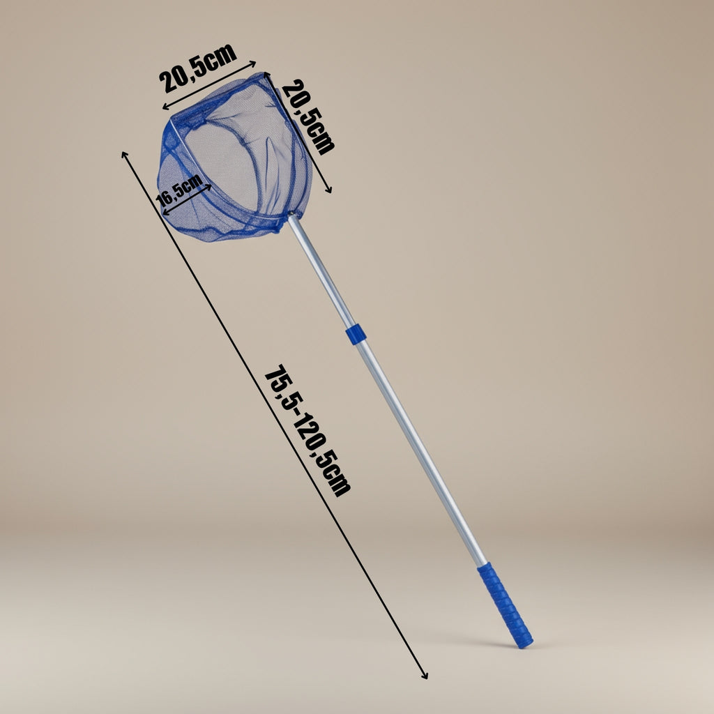 Kescher Teleskopkescher Teichkescher, 121 cm für Alltag und Zuhause – Detailansicht 3
