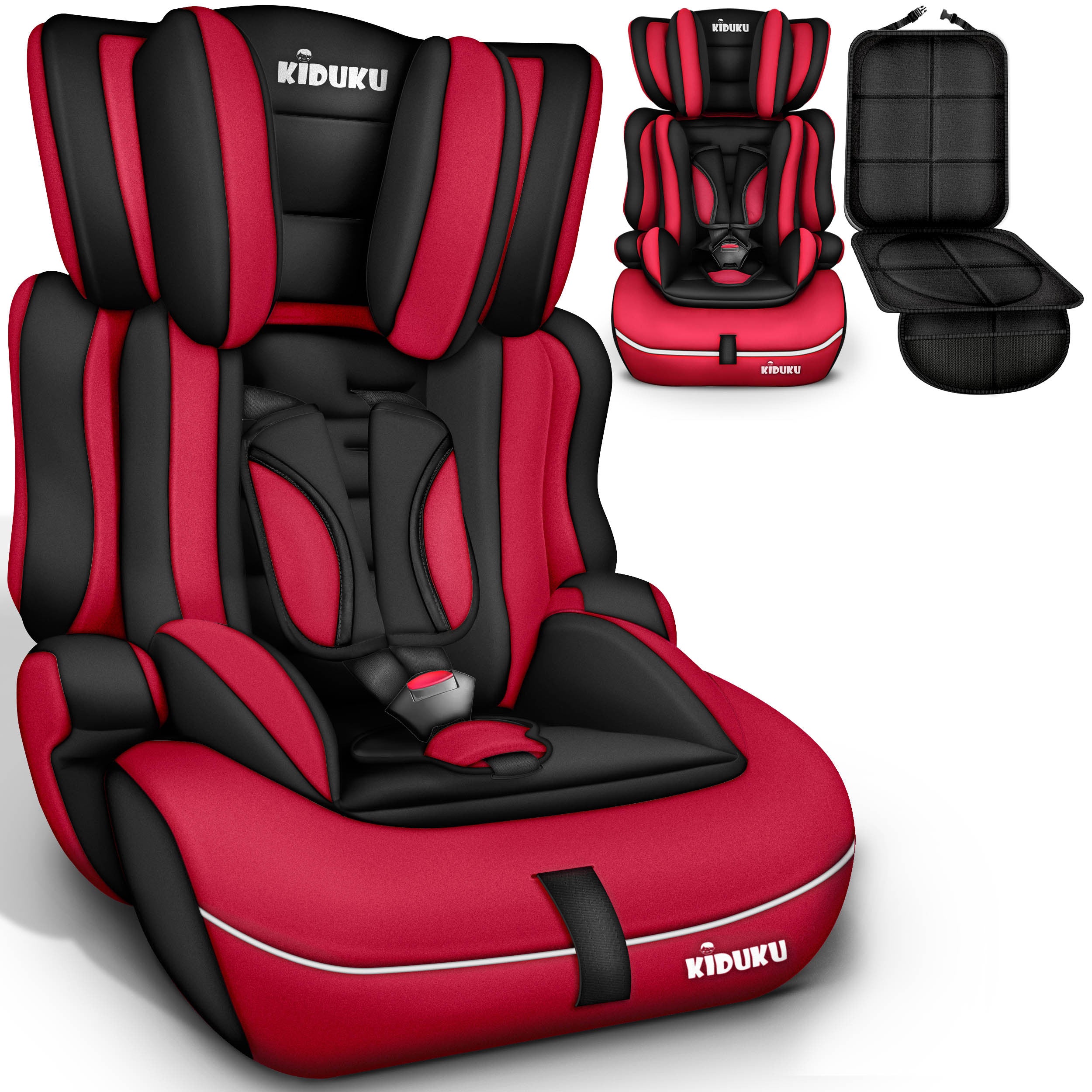 KIDUKU® Kindersitz Auto, 36 kg für Fahrzeug und unterwegs – Detailansicht 10