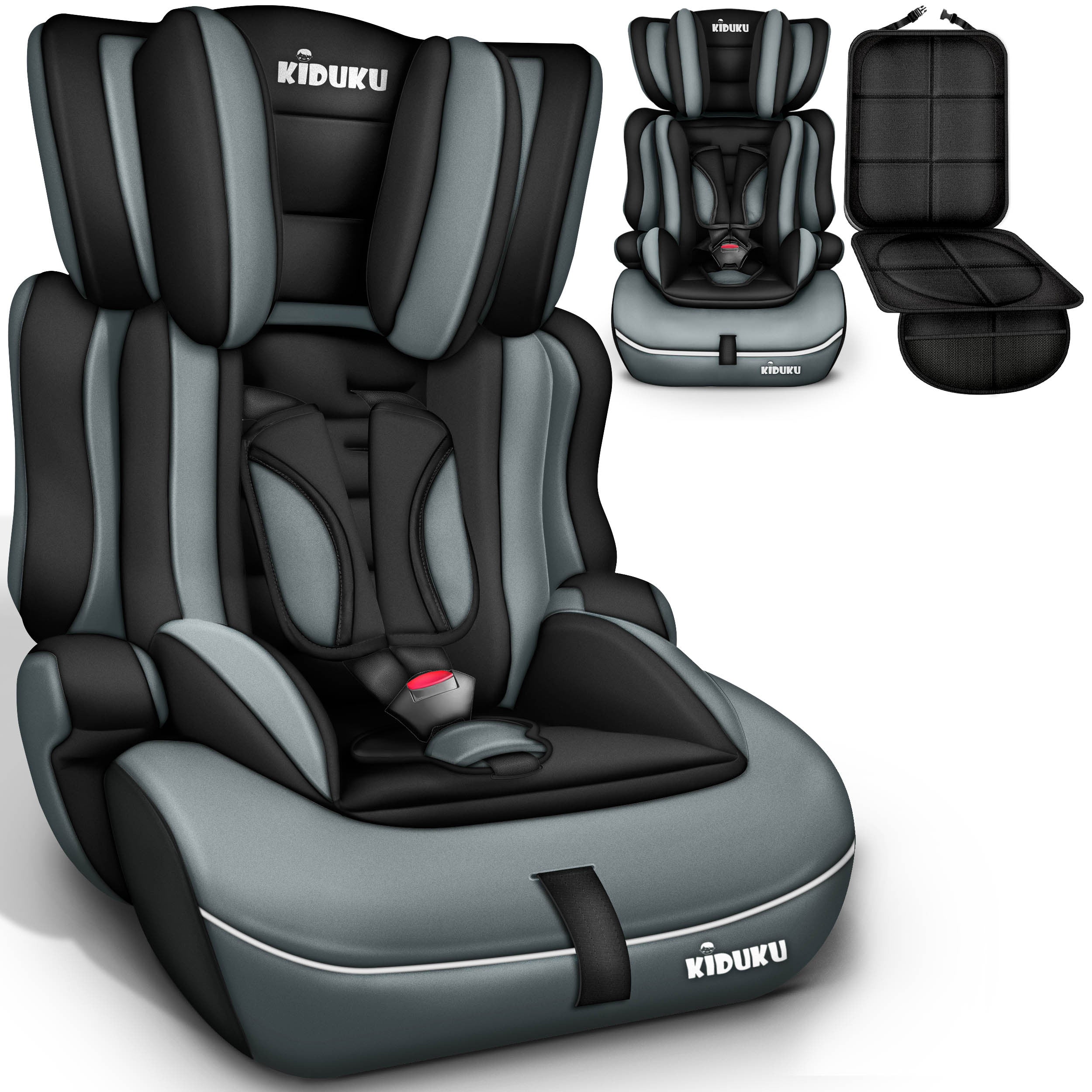 KIDUKU® Kindersitz Auto, 36 kg für Fahrzeug und unterwegs – Detailansicht 18