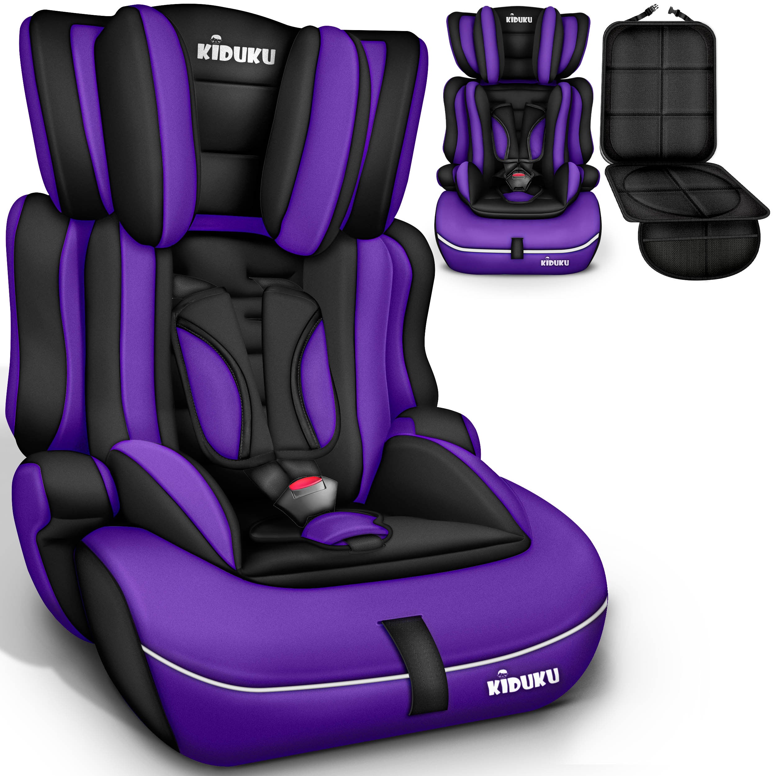 KIDUKU® Kindersitz Auto, 36 kg für Fahrzeug und unterwegs – Detailansicht 53