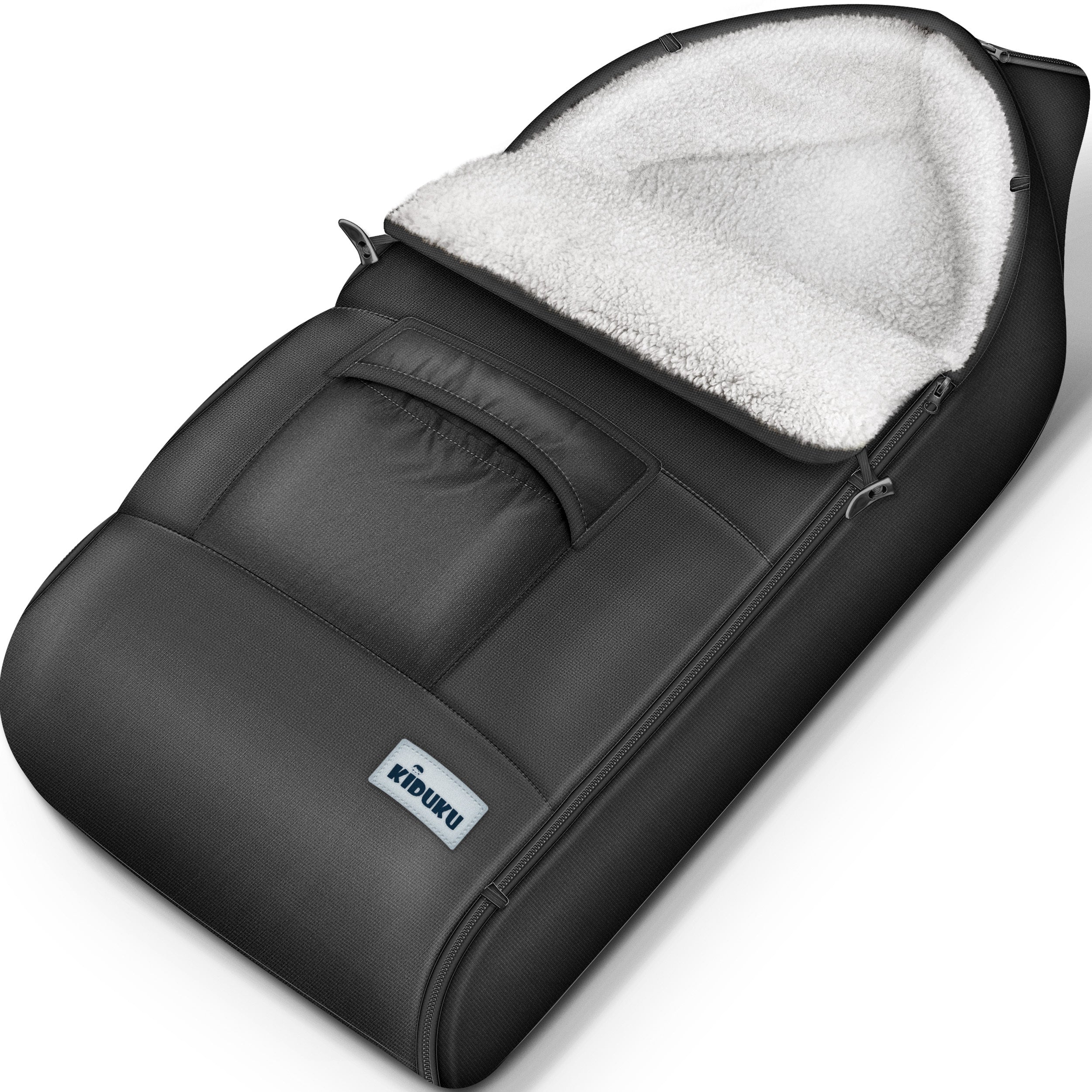 KIDUKU® Winterfußsack, waschbar für Kinderwagen Buggy Jogger - Babyfußsack und Alltag – Detailansicht 43