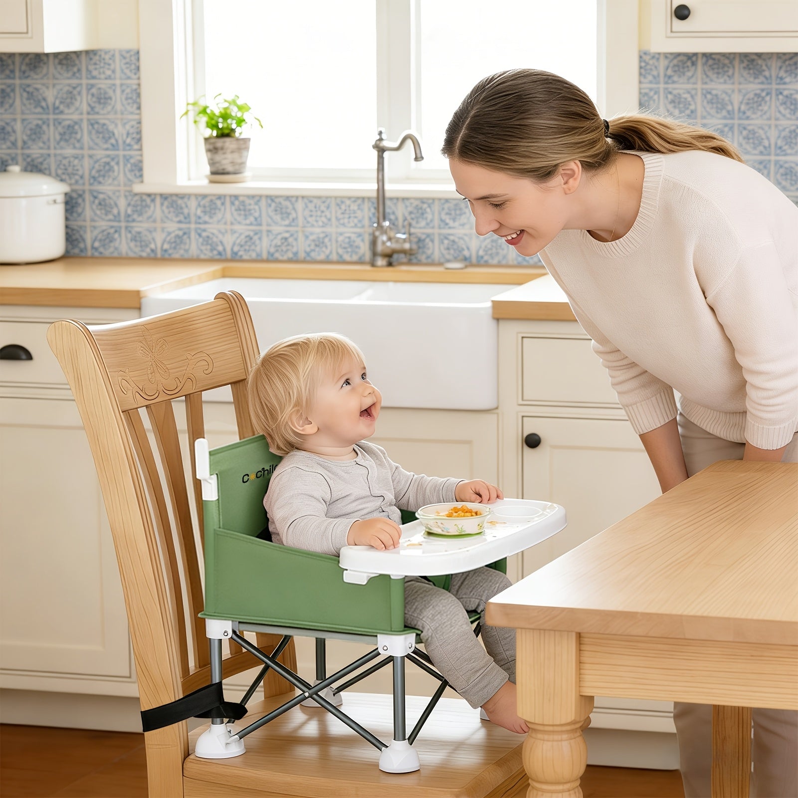 Kinderhochstuhl, 31cm für Wohnen und Sitzen – Detailansicht 10