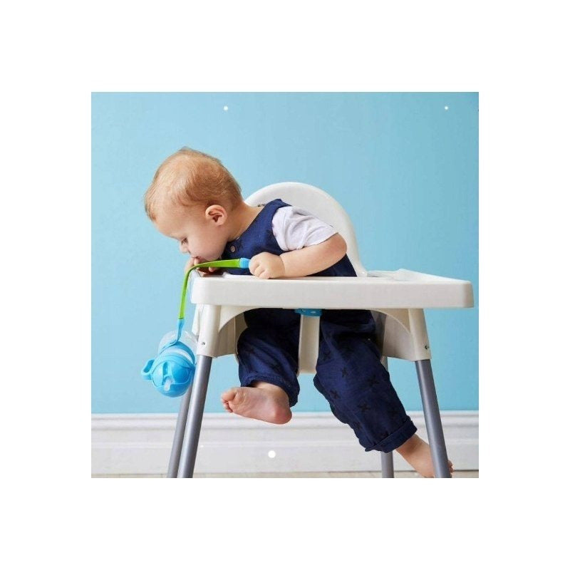 Kinderhochstuhl, Weiß für Wohnen und Sitzen – Detailansicht 2